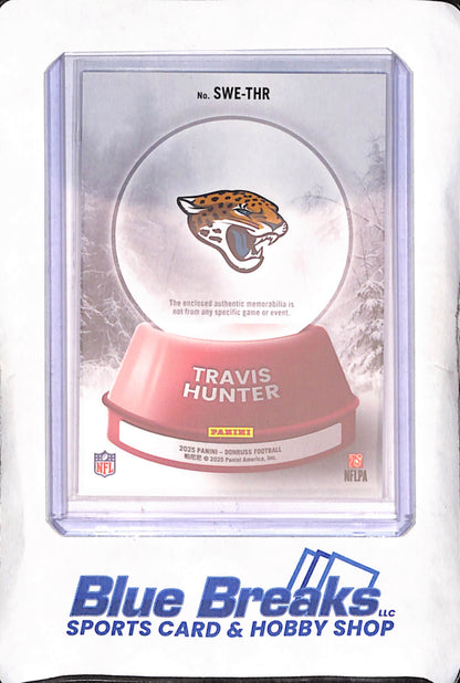2025 Panini Donruss - Travis Hunter - Rookie Sweater - RC - Relic - Jacksonville Jaguars - Football - #SWE-THR