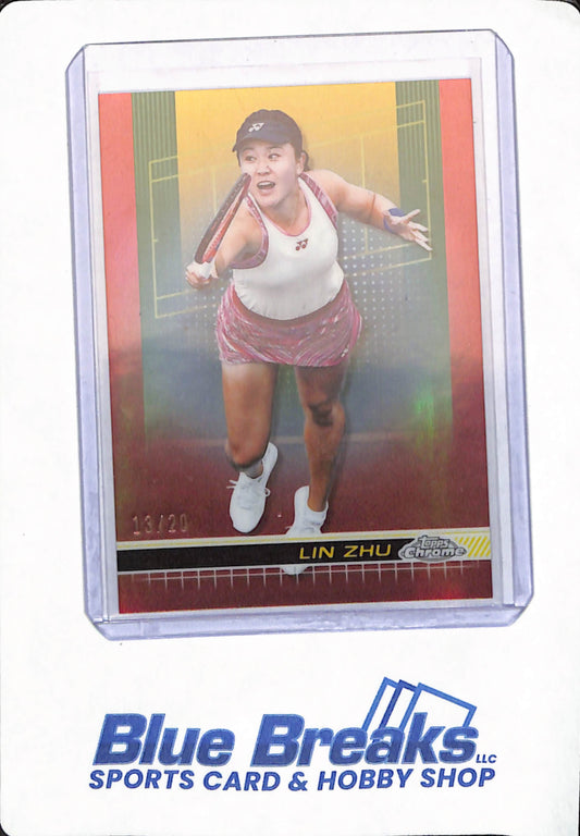 Lin Zhu - 2024 Topps Chrome - Rose Gold Refractor - Other Sport - 133 - 13/20