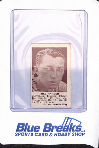 Mel Harder - 1941 - Double Play - Baseball - Cleveland Indians / Guardians