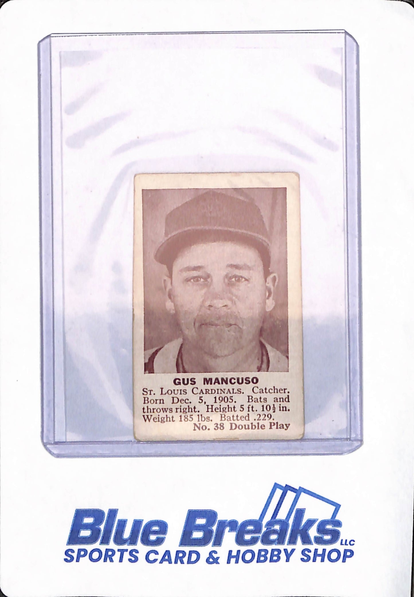 Gus Mancuso - 1941 - Double Play - Baseball - St Louis Cardinals