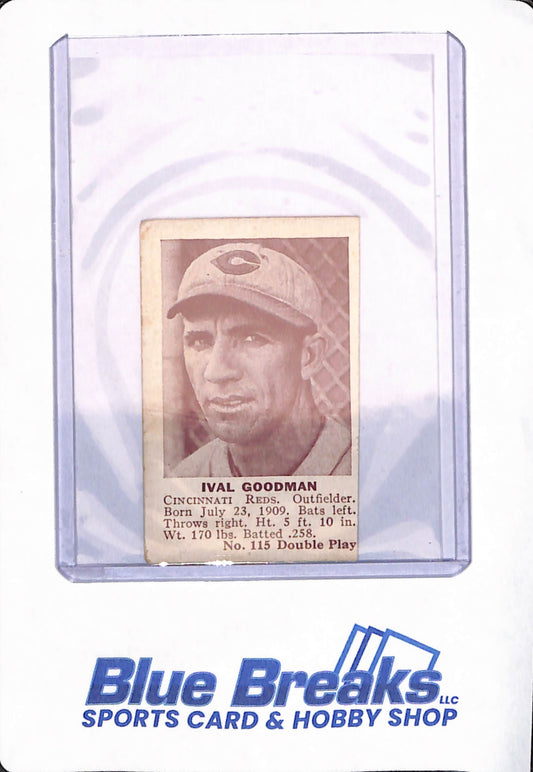 Ival Goodman - 1941 - Double Play - Baseball - Cincinnati Reds