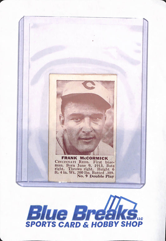 Frank McCormick - 1941 - Double Play - Baseball - Cincinnati Reds