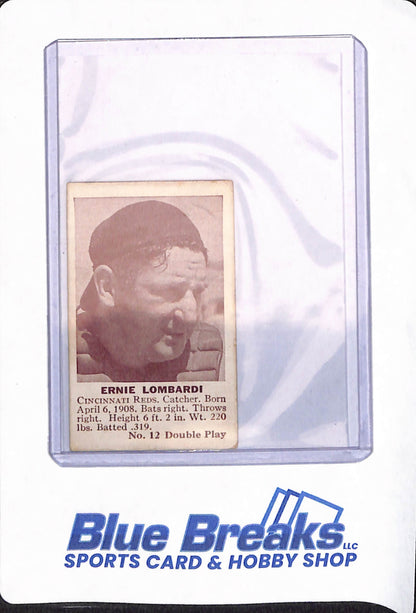 Ernie Lombardi - 1941 - Double Play - Baseball - Cincinnati Reds