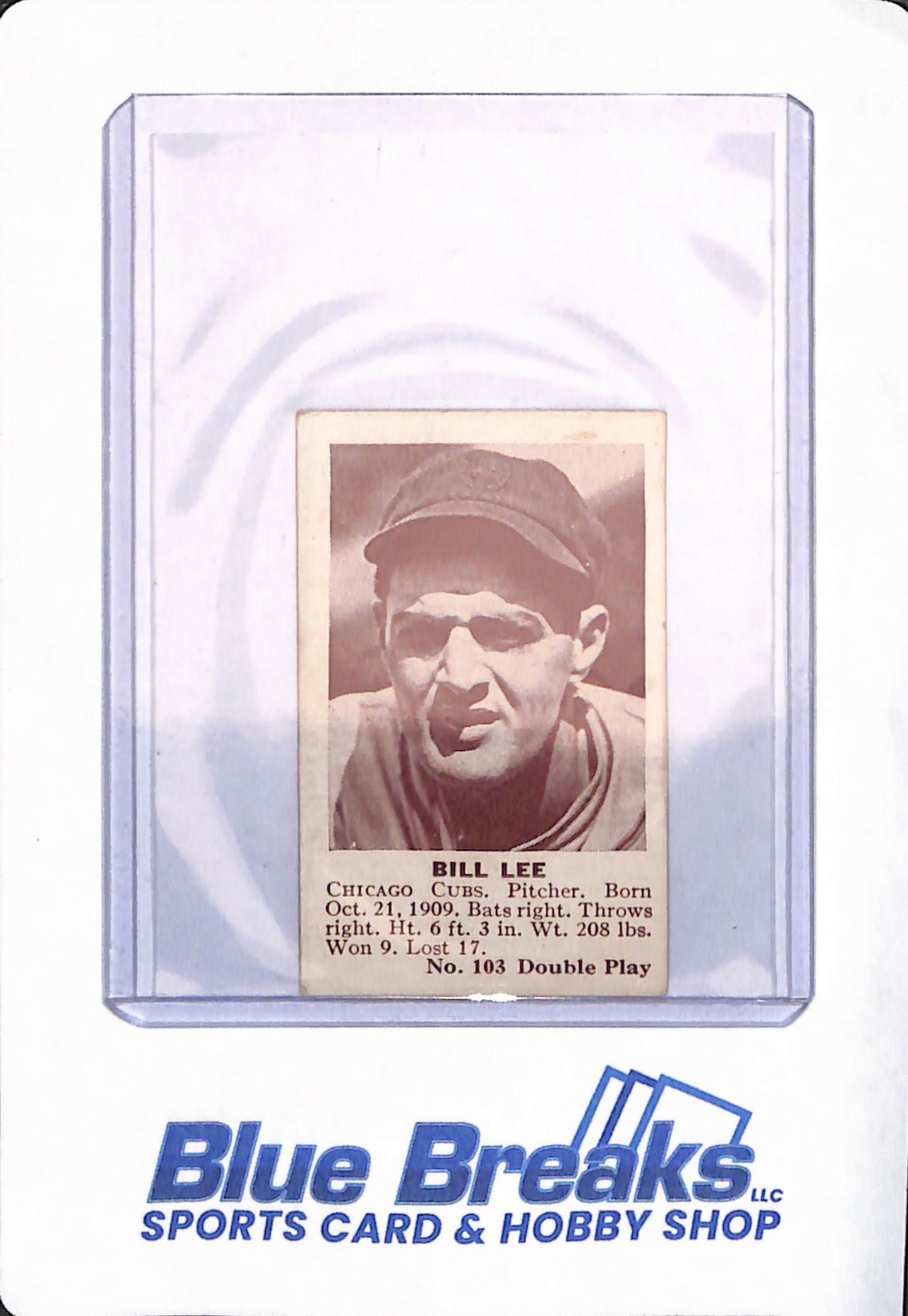 Bill Lee - 1941 - Double Play - Baseball - Chicago Cubs