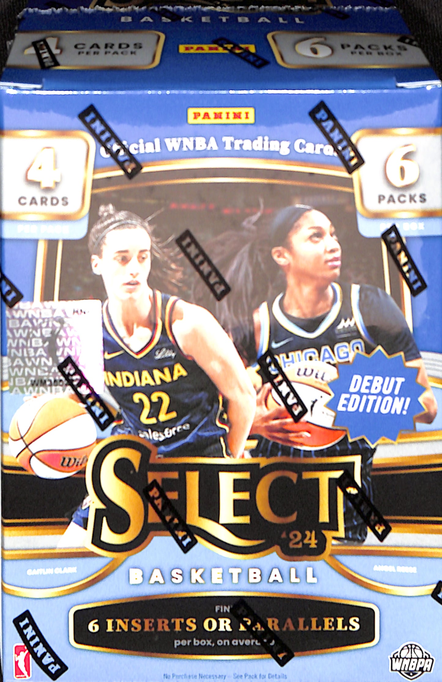 2024 Panini Select WNBA Basketball 6-Pack Blaster Box - Sealed Wax