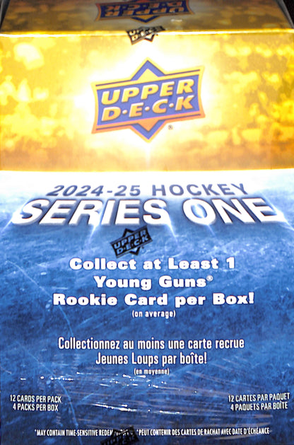 2024/25 Upper Deck Series 1 Ice Hockey Value Box - Sealed Wax