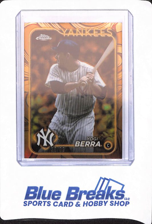 2024 Topps Gilded - Yogi Berra - Baseball - 38/99 - New York Yankees