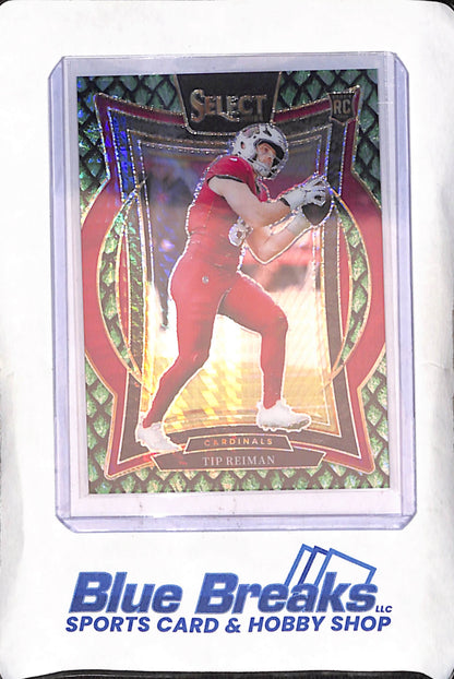 2024 Panini Select - Top Reiman - Dragon Scale - 2/81 - Arizona Cardinals - Football - #50
