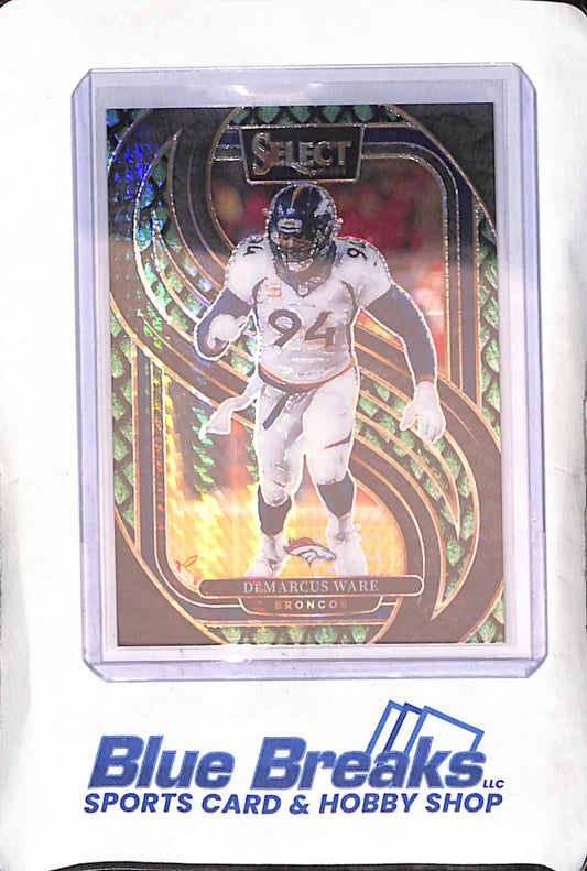 2024 Panini Select - DeMarcus Ware - Dragon Scale - Premier Level - 1/81 - Denver Broncos - Football - #147