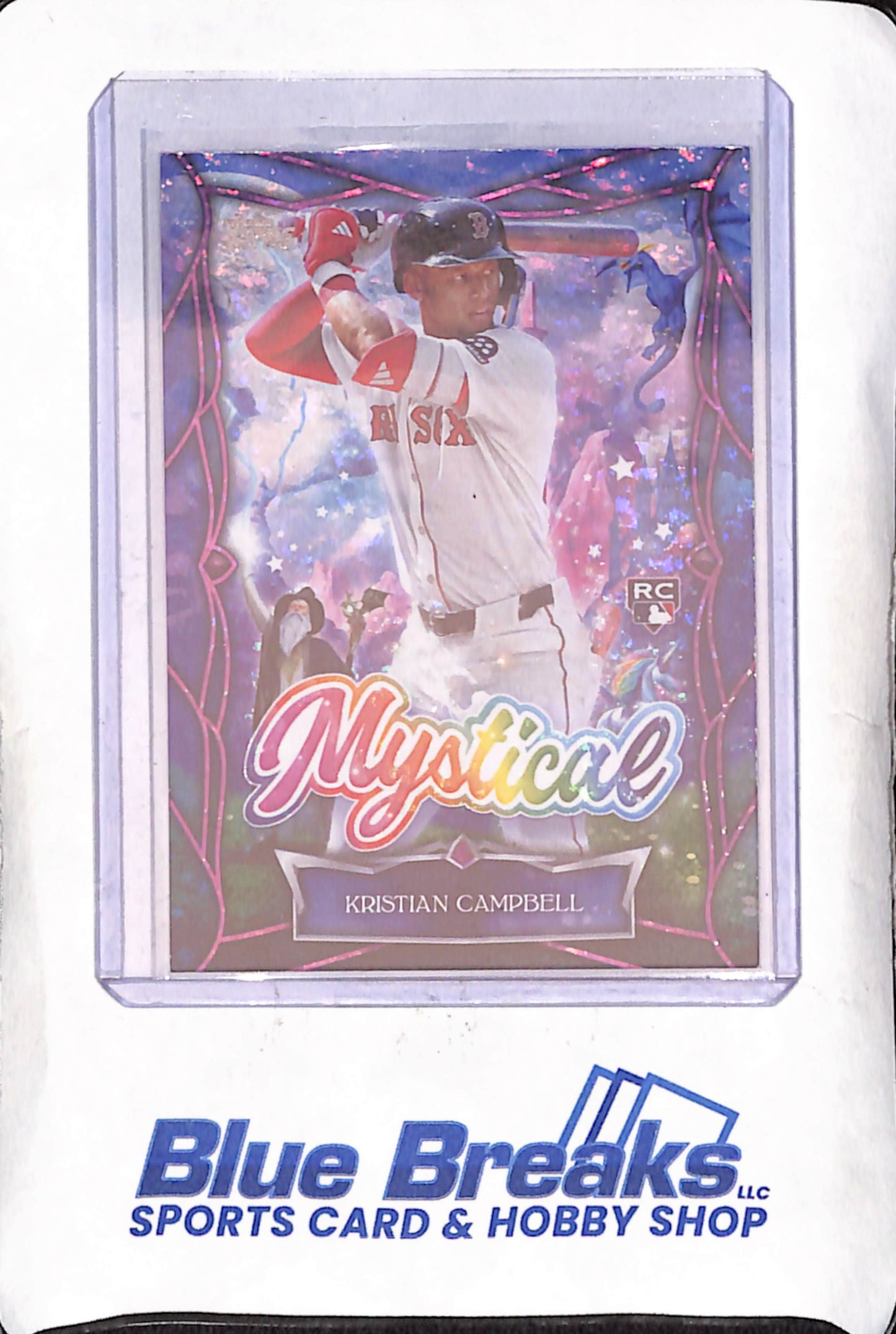 2025 Topps Update - Kristian Campbell - Mystical Pink - RC - Boston Red Sox - Baseball - #MYS-12