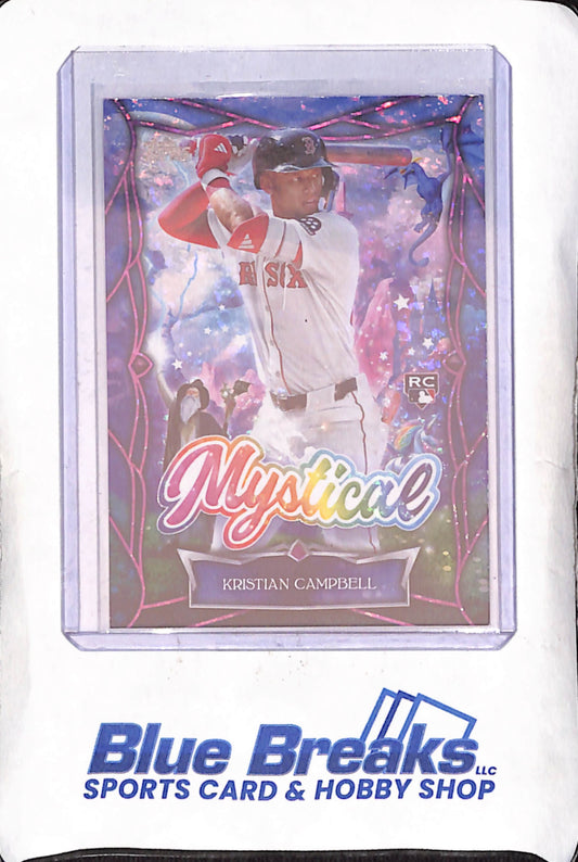 2025 Topps Update - Kristian Campbell - Mystical Pink - RC - Boston Red Sox - Baseball - #MYS-12