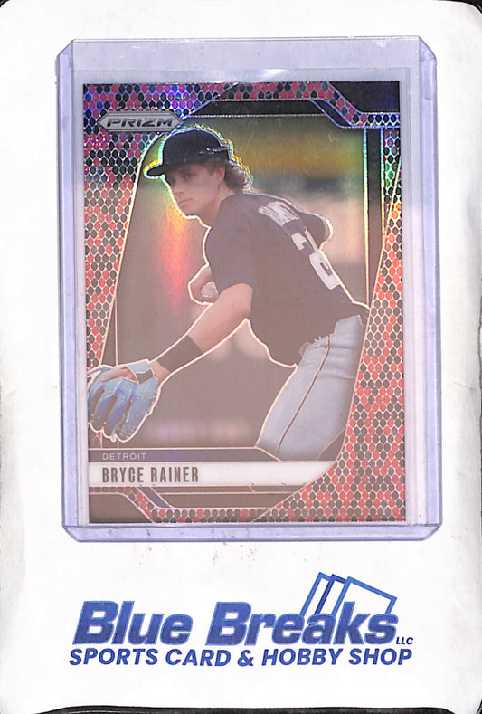 2025 Panini Prizm - Bryce Ranier - Snakeskin - Detroit Tigers - Baseball - #223