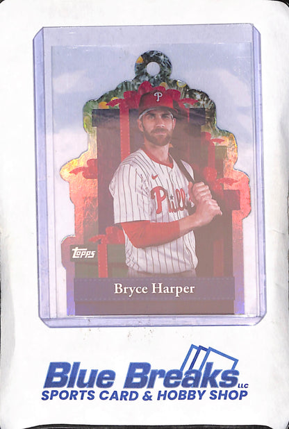 2025 Topps Holiday - Bryce Harper - Ornament - Philadelphia Phillies - Baseball - #PO-13