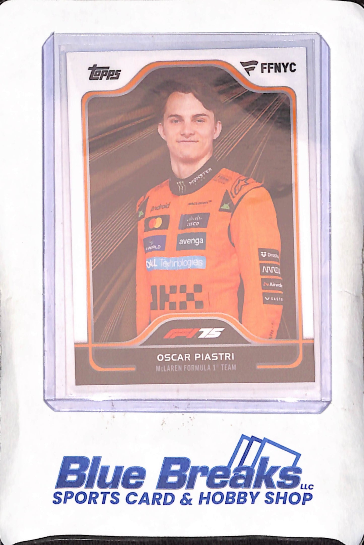 2025 Topps Fanatics Fest New York City - Oscar Piastri - McLaren Formula 1 Team - Racing - #11