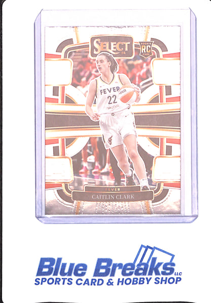 Caitlin Clark - 2024 Panini WNBA Select - Basketball - Indiana Fever - # 72 - Rookie