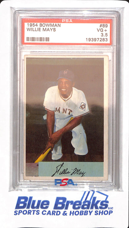 1954 Bowman - Willie Mays - Baseball - San Francisco Giants - PSA 3.5