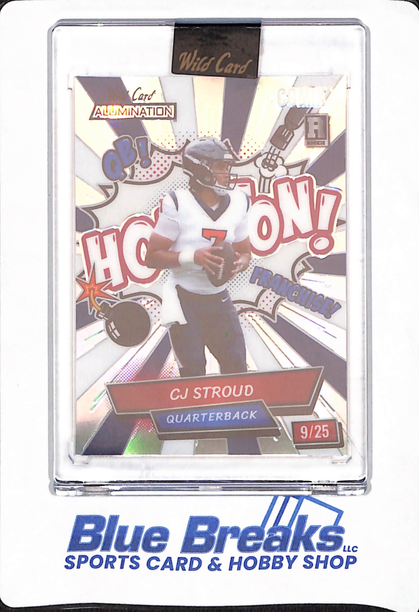 2024 CJ Stroud - Comix - Wild Card Alumination - "Houston” - Variation - Houston Texans - 9/25