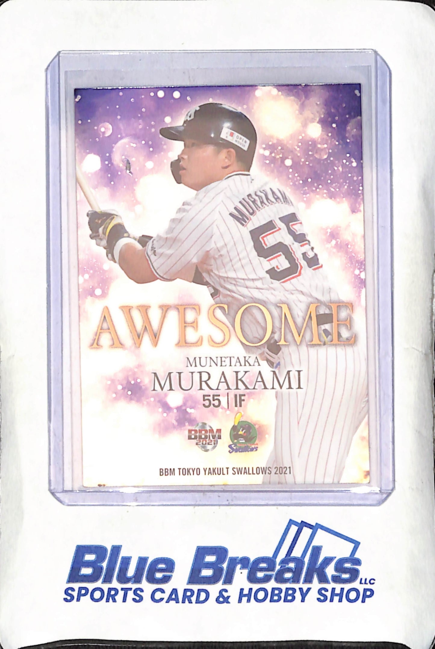 2021 BBM - Munetaka Murakami - Awesome - Tokyo Yakult Swallows - Japanese Baseball - #AW7