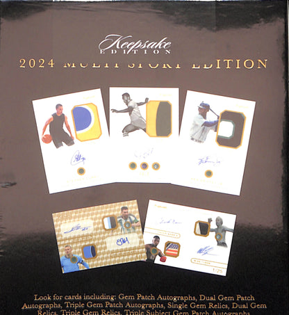 2024 Keepsake Sports Edition Box - Other Sport - Sealed Wax