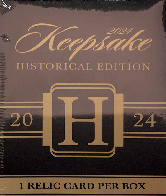 2024 Keepsake Historical Edition Box - Entertainment - Sealed Wax