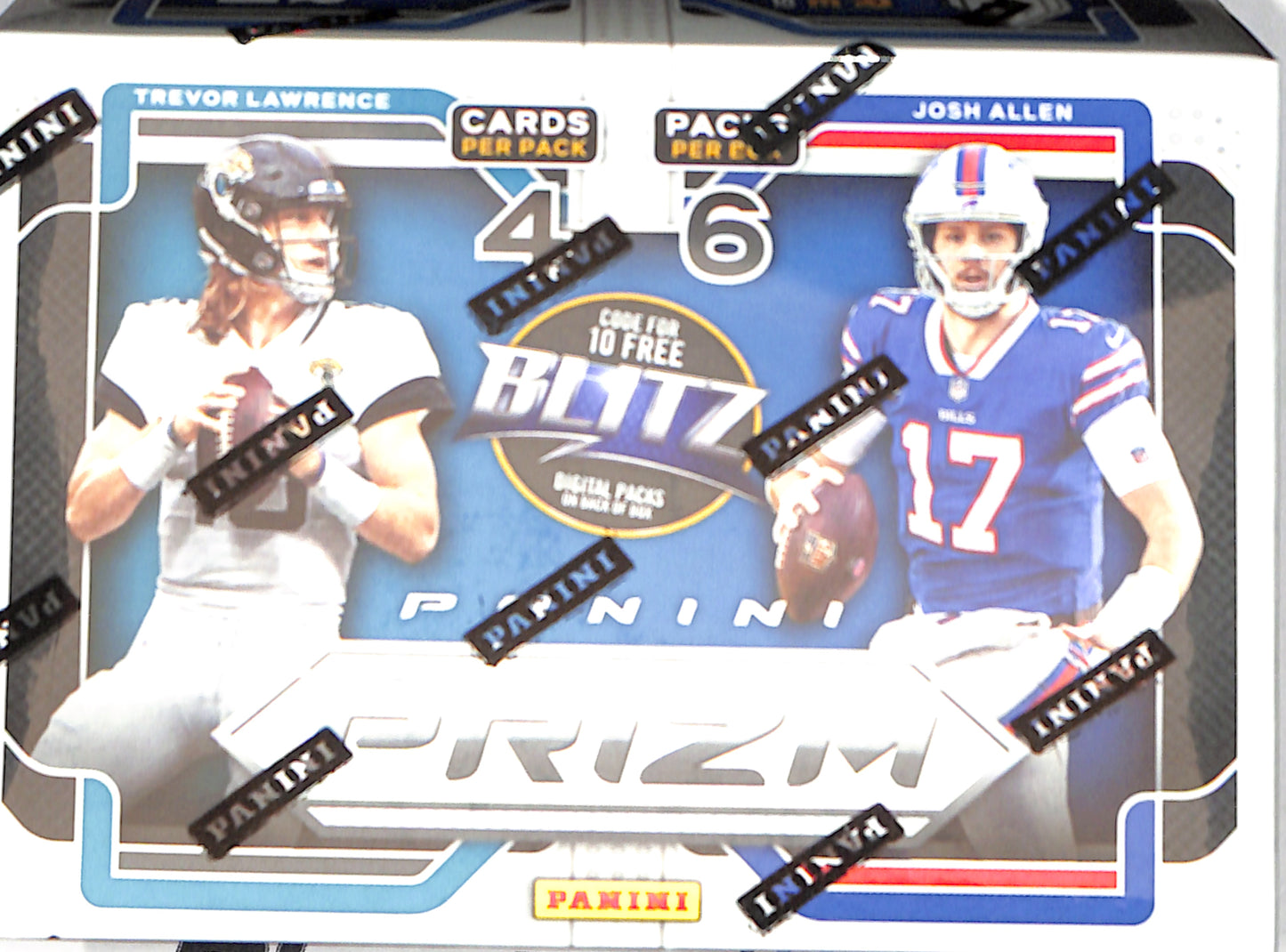 2021 Panini Prizm Football 6-Pack Blaster Box (Disco Prizms!) - Sealed Wax