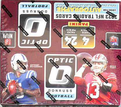 2023 Panini Donruss Optic Football 24-Pack Retail Box - Sealed Wax