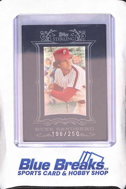 2007 Topps Sterling - Ryne Sandberg - 196/250 - Philadelphia Phillies - Baseball - #192