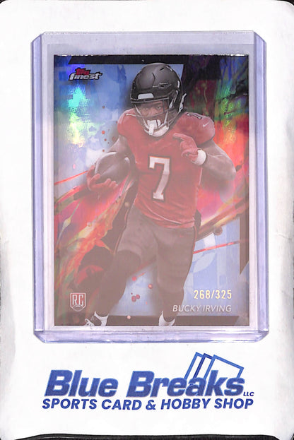 2024 Topps Finest - Bucky Irving - 268/325 - RC - Tampa Bay Buccaneers - Football - #79