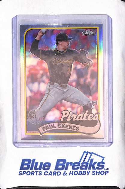 2024 Topps Update - Paul Skenes - 35th Anniversary - Chrome - RC - Pittsburgh Pirates - Baseball - #89CU-1