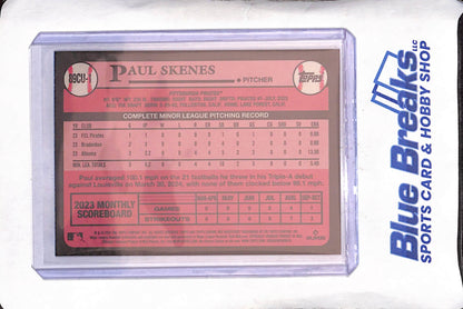 2024 Topps Update - Paul Skenes - 35th Anniversary - Chrome - RC - Pittsburgh Pirates - Baseball - #89CU-1