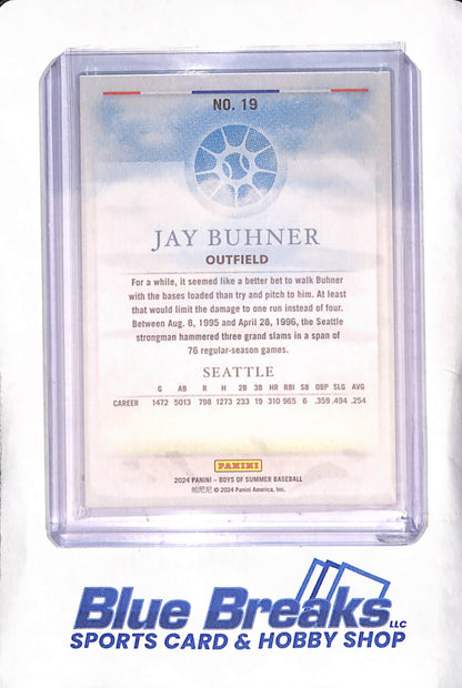 2024 Panini Boys of Summer - Jay Buhner - 21/25 - Seattle Mariners - Baseball - #19