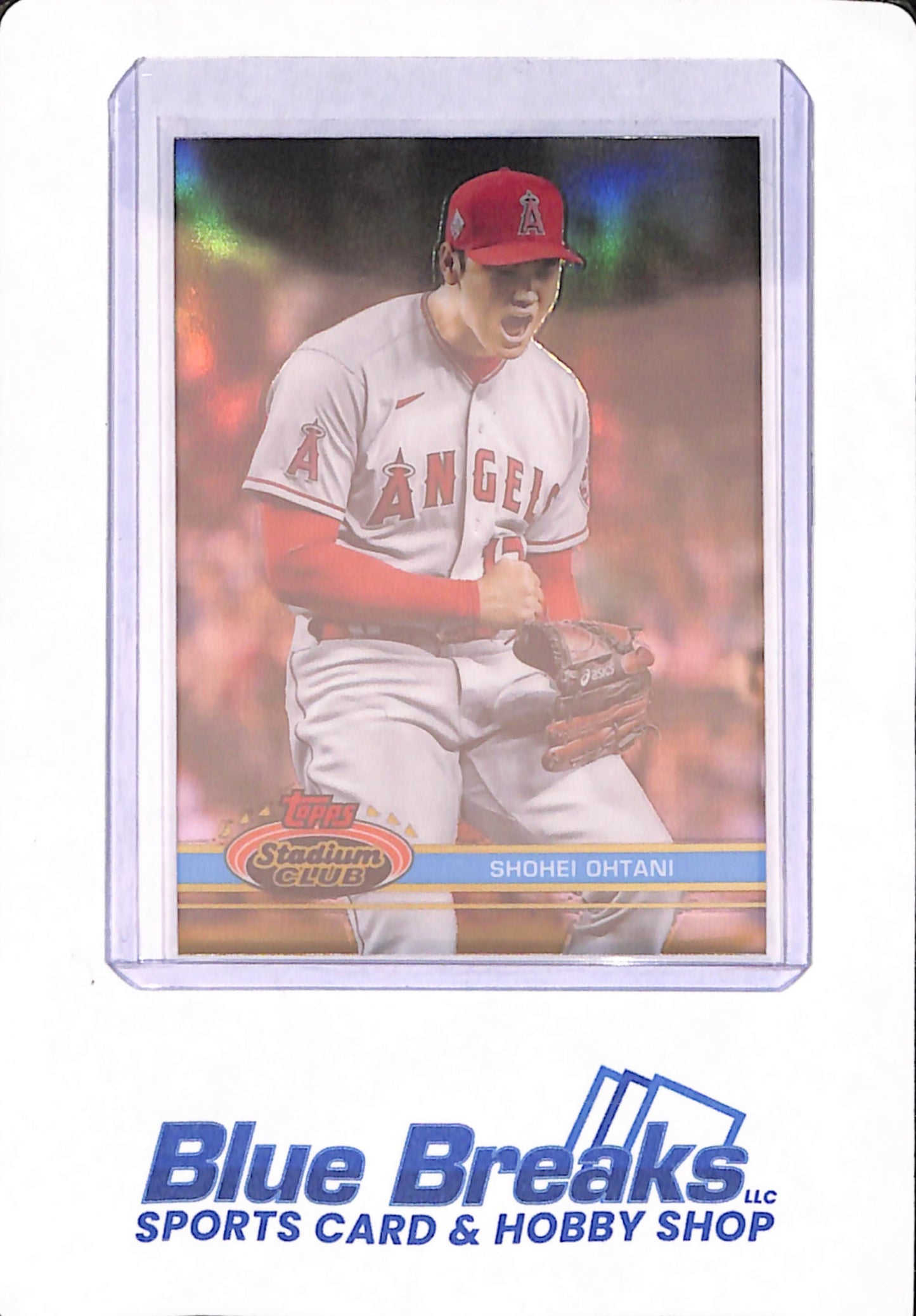 2021 Stadium Club - Shohei Ohtani - Baseball - Los Angeles Angels - 1991 Variation - # 37