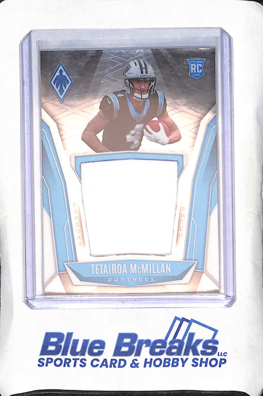 2025 Panini Phoenix - Tetairoa McMillan - Pandora Patch - RC - 131/299 - Carolina Panthers - Football - #PAP-TMN