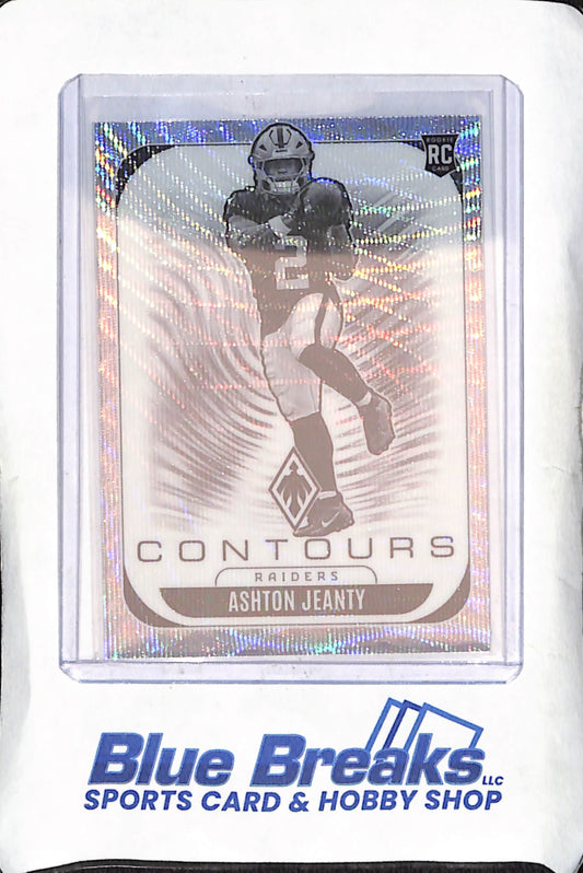 2025 Panini Phoenix - Ashton Jeanty - Contours - 183/299 - Las Vegas Raiders - Football - #17