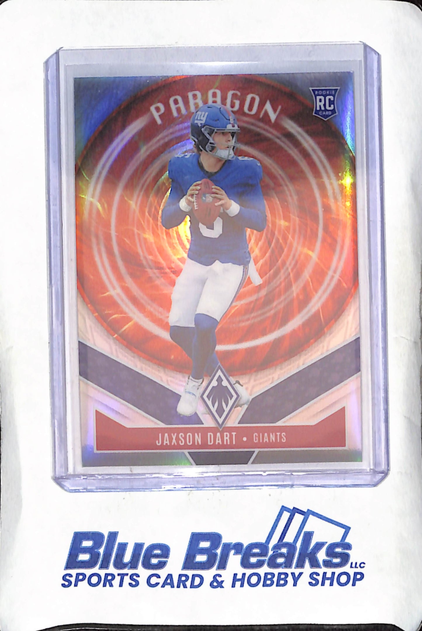 2025 Panini Phoenix - Jaxson Dart - Paragon - RC - New York Giants - Football - #4