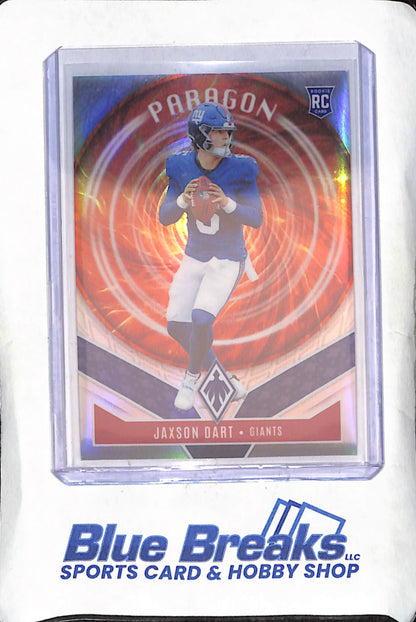2025 Panini Phoenix - Jaxson Dart - Paragon - RC - New York Giants - Football - #4