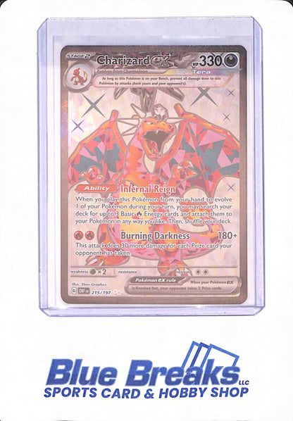 Charizard ex 215/197 Sv03: Obsidian Flames Holo - Pokemon