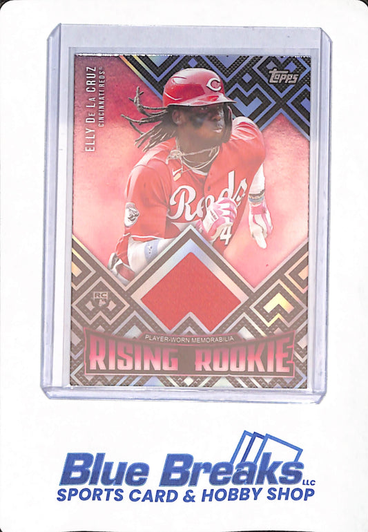 Elly De La Cruz - 2024 Topps Baseball - Update Series - #RRR-ED - Rising Rookie - Relic - Cincinnati Reds