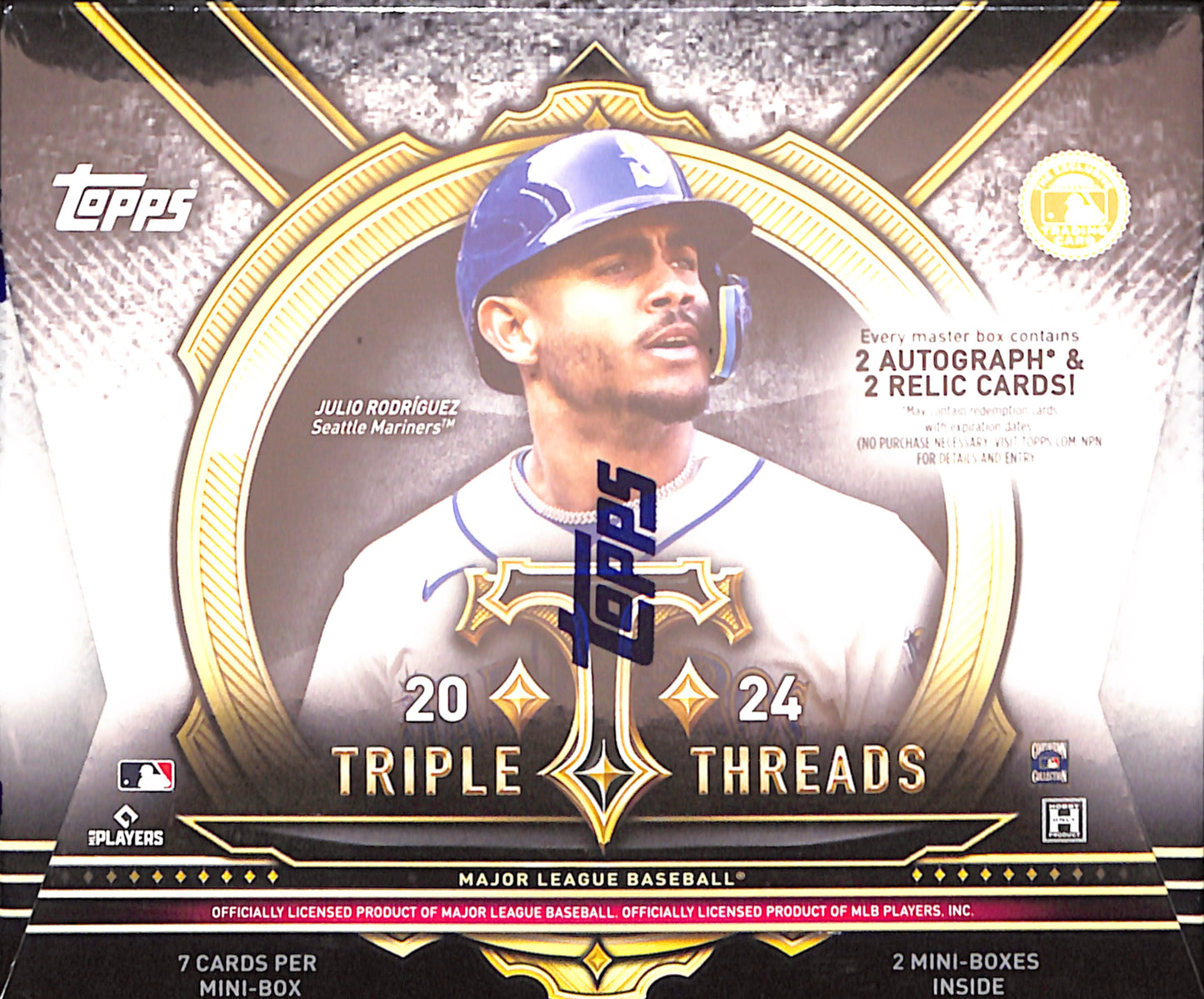 2024 Topps Triple Threads Baseball Hobby Box - Sealed Wax