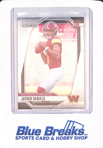 2024 Panini Prizm - Jayden Daniels - Football - Washington Commanders - # 347 - Rookie