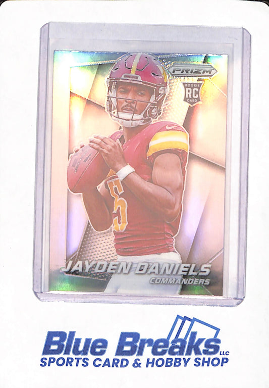 2024 Panini Prizm - Jayden Daniels - Football - Washington Commanders - Refractor - # 8