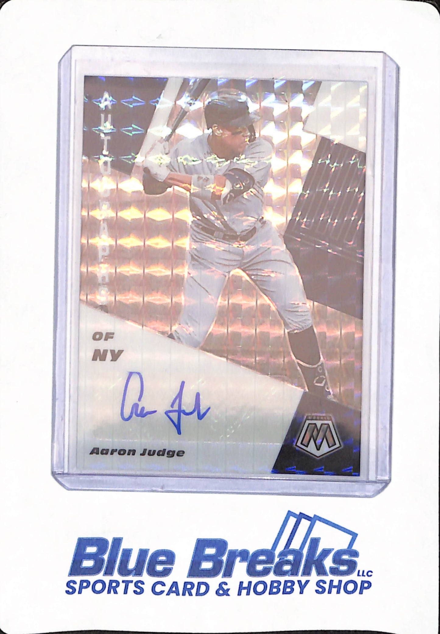 2021 Panini Mosaic - Baseball - Aaron Judge - New York Yankees - # AM-AJ - Autographed