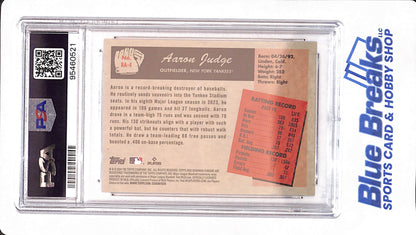 2024 Bowman - Aaron Judge - Baseball - New York Yankees - # BA4 - 1955 Anime - PSA 9