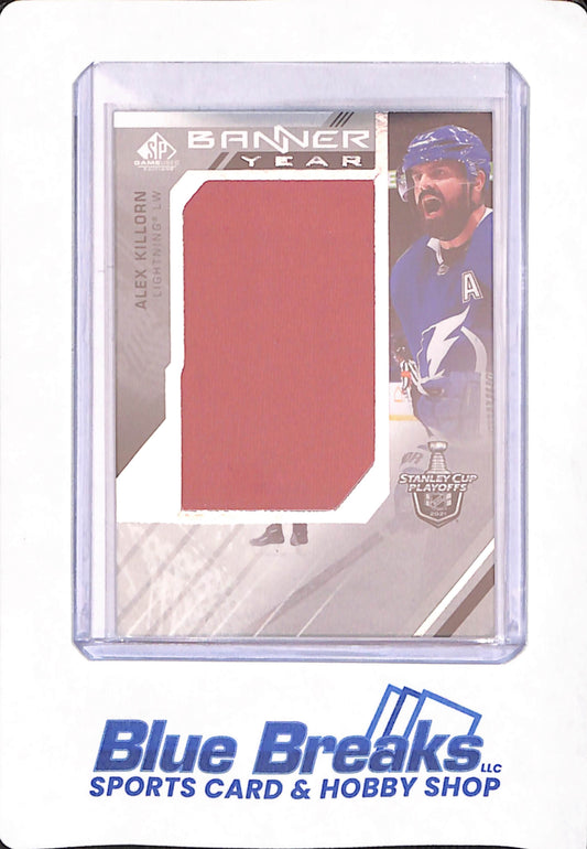 2021-22 SP Game Used - Alex Killorn - Banner Year - Ice Hockey - Tampa Bay Lightning - Relic - # BYSC-AK