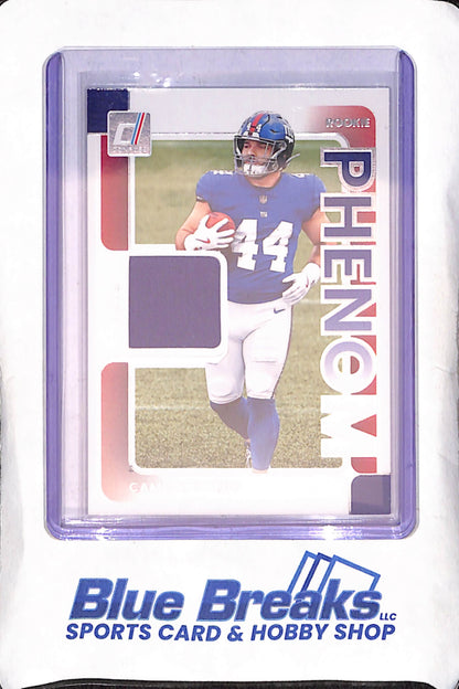 2025 Panini Donruss - Cam Skattebo - Rookie Phenom - Relic - New York Giants - Football - #RPJ-CSO