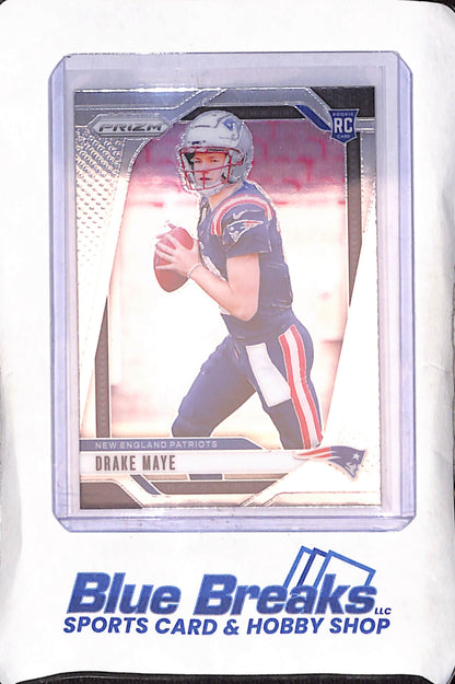 2024 Panini Prizm - Drake Maye - RC - New England Patriots - Football - #329