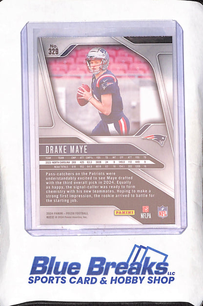 2024 Panini Prizm - Drake Maye - RC - New England Patriots - Football - #329