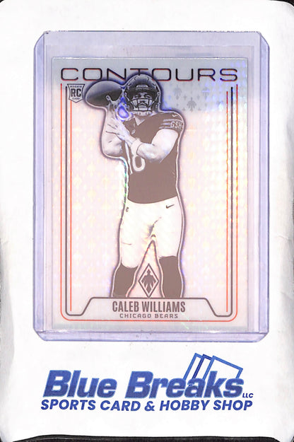 2024 Panini Phoenix - Caleb Williams - Contours - RC - Chicago Bears - Football - #CON-CWS