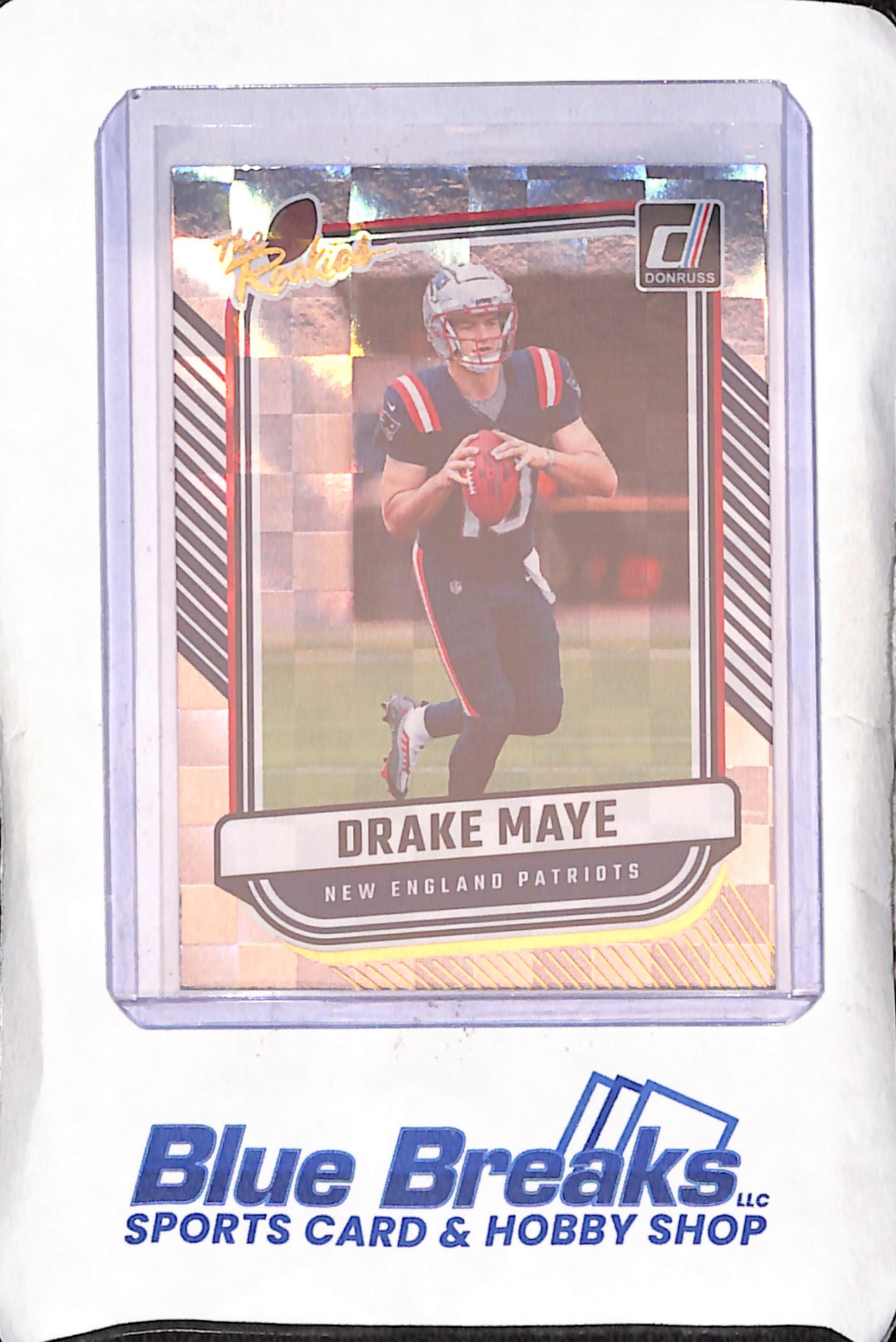2024 Panini Donruss - Drake Maye 0 The Rookies - New England Patriots - Football - #TR-39