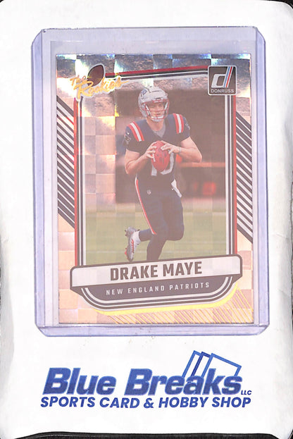 2024 Panini Donruss - Drake Maye 0 The Rookies - New England Patriots - Football - #TR-39